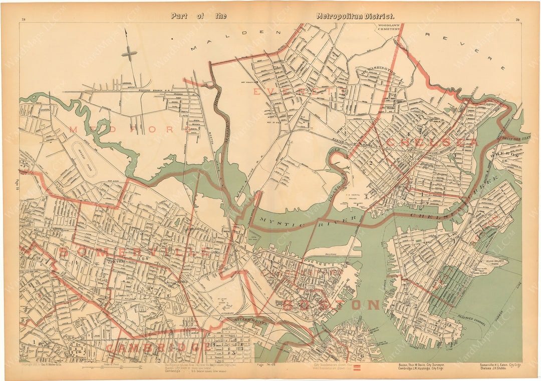 Massachusetts 1891: MetroNorth Boston
