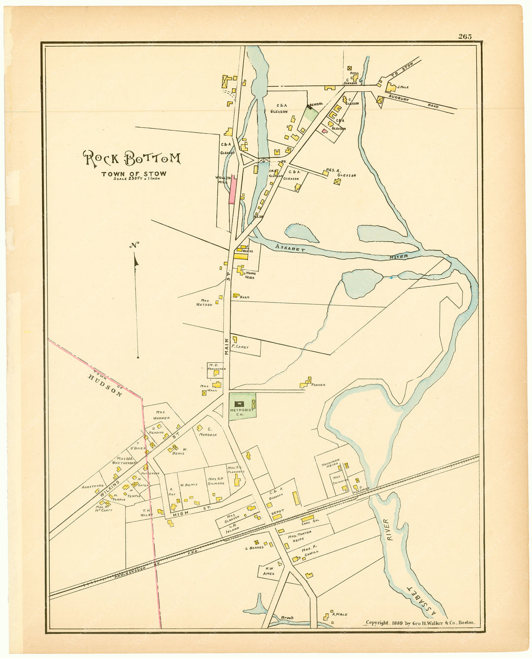 Stow, Massachusetts 1889