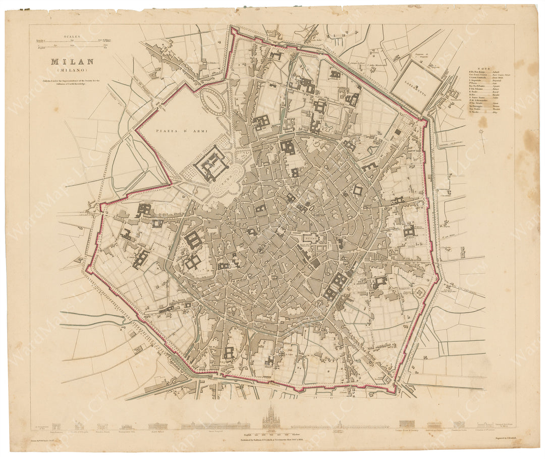 Milan, Italy 1832