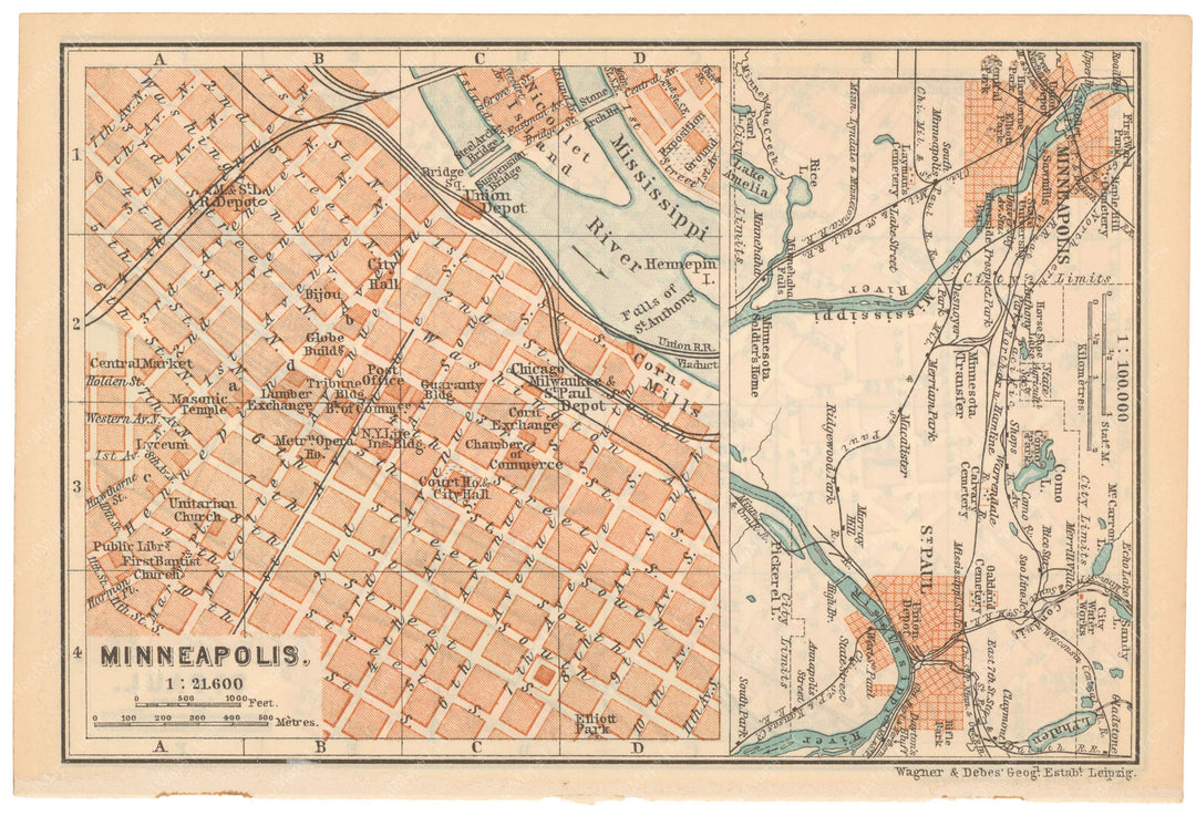 Minneapolis, Minnesota 1899
