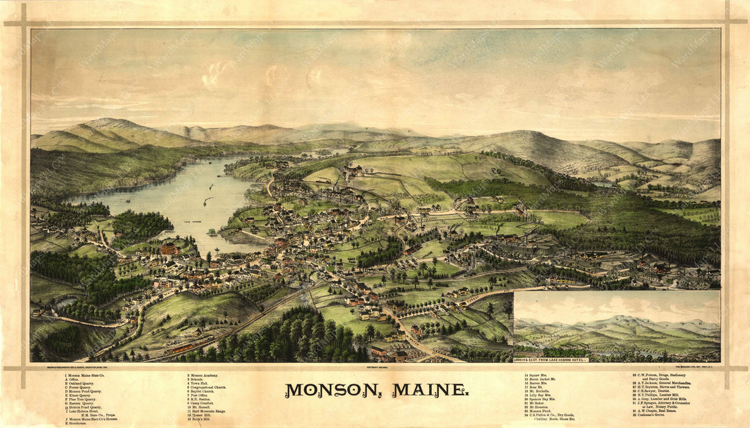Monson, Maine 1889