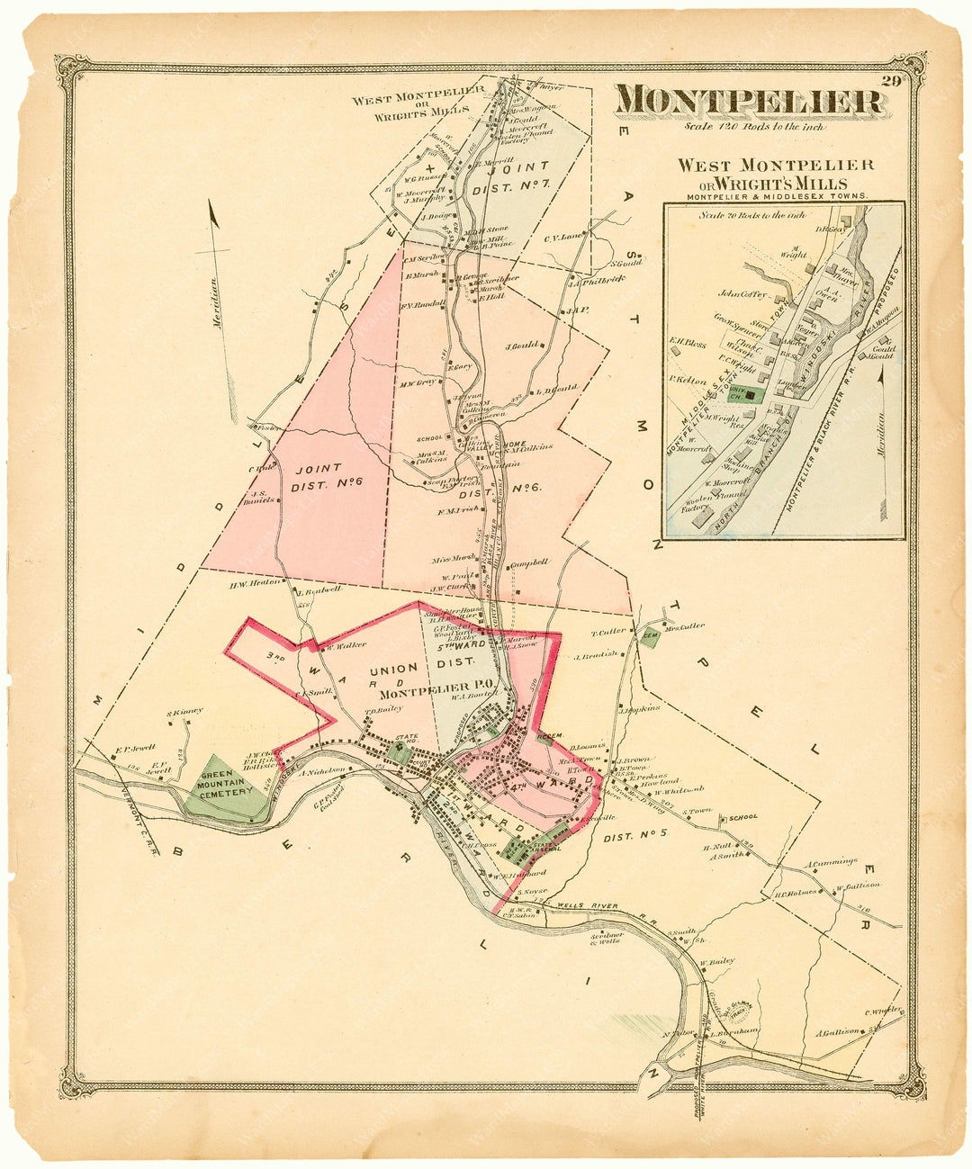 Montpelier, Vermont 1873