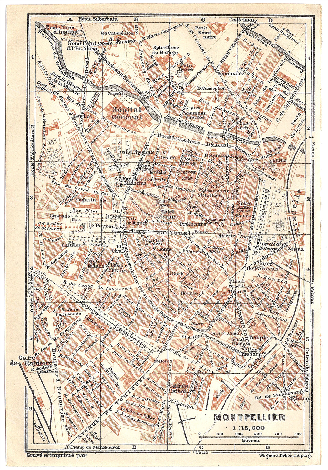 Montpellier, France 1914