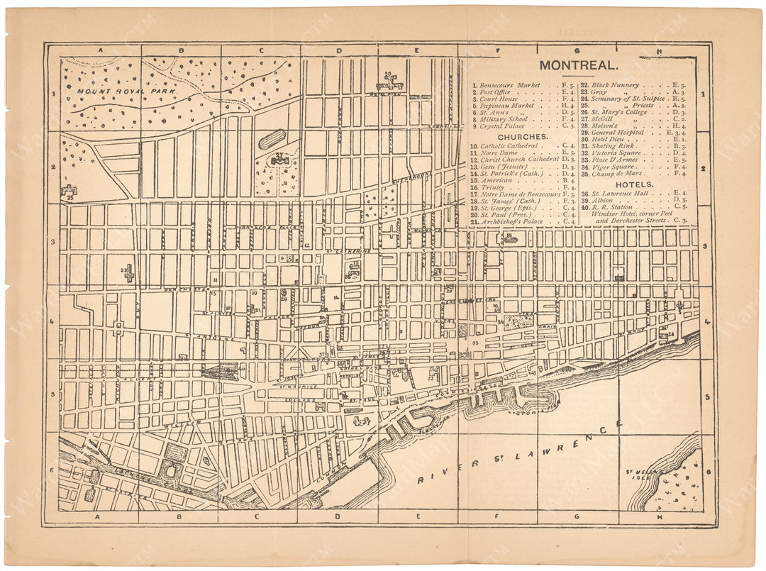 Montreal, Quebec 1890