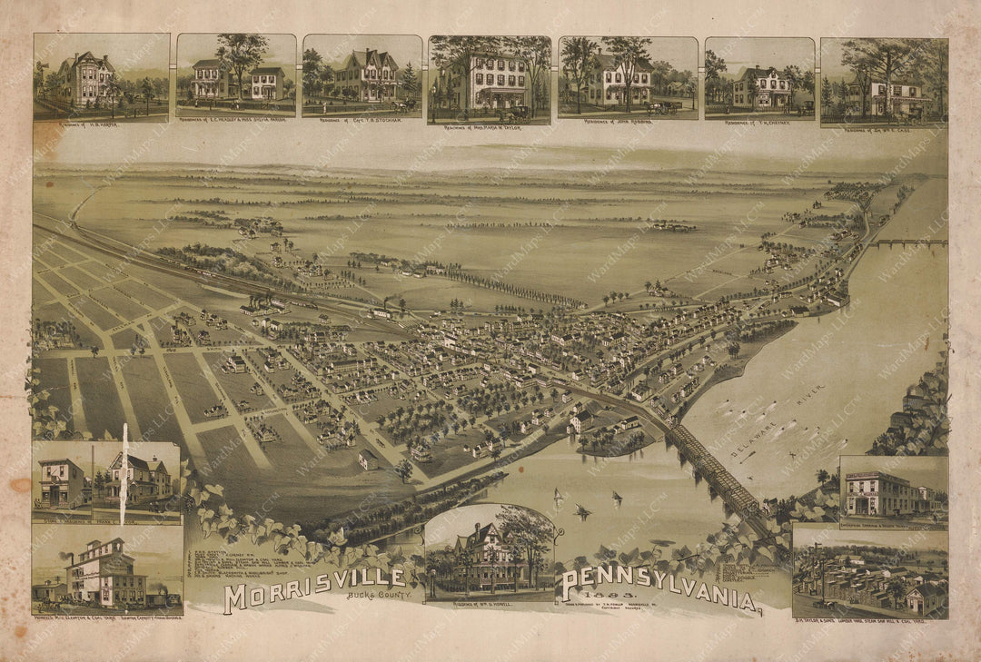 Morrisville, Pennsylvania 1893