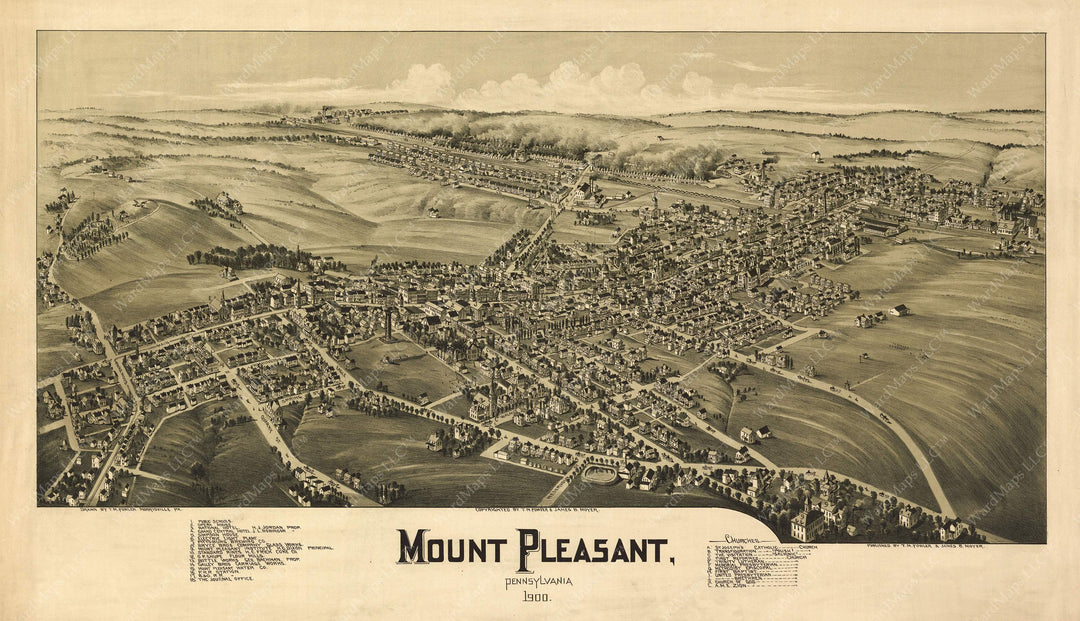 Mount Pleasant, Pennsylvania 1900