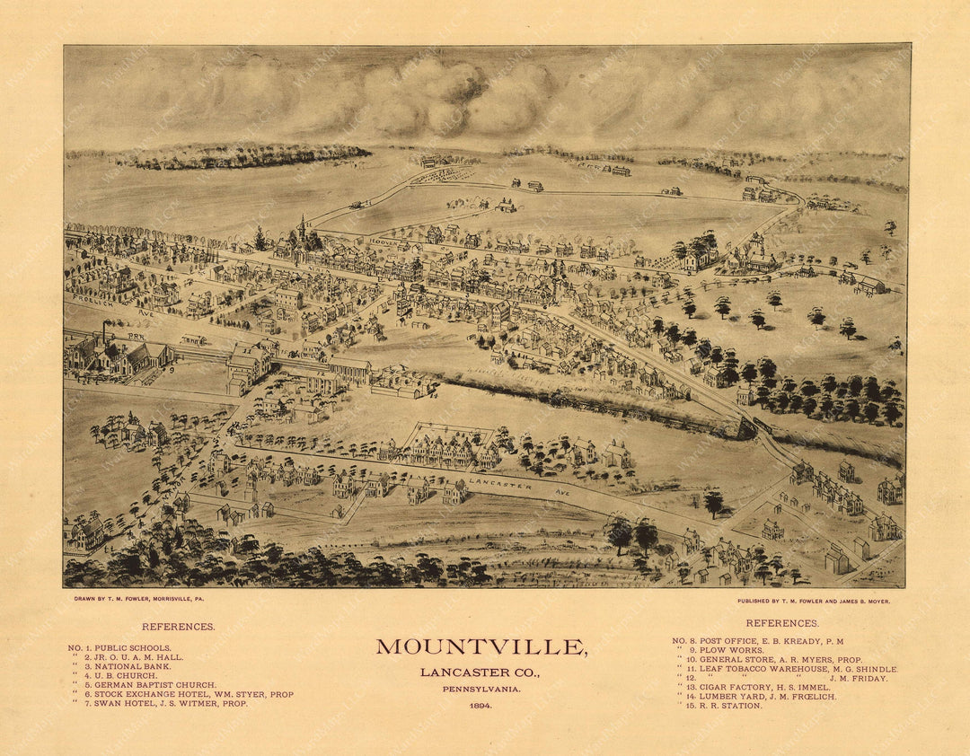 Mountville, Pennsylvania 1894