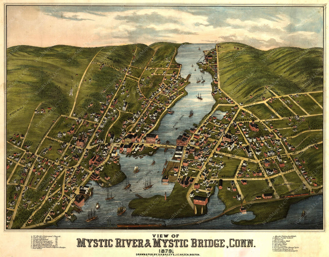 Mystic, Connecticut 1879