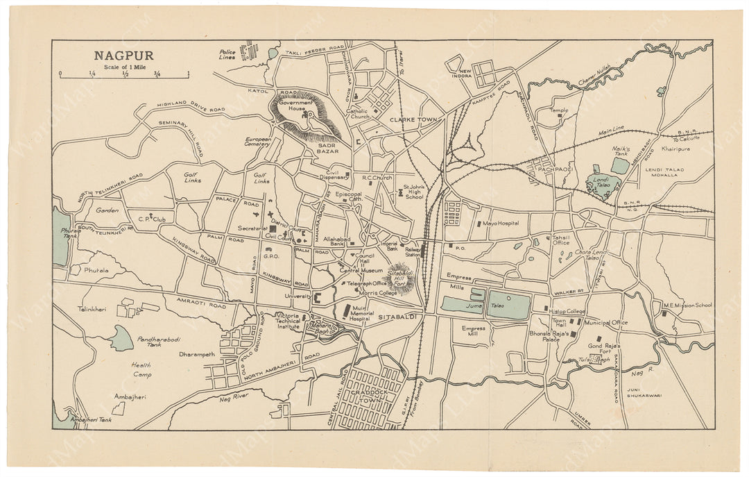 Nagpur, India 1953