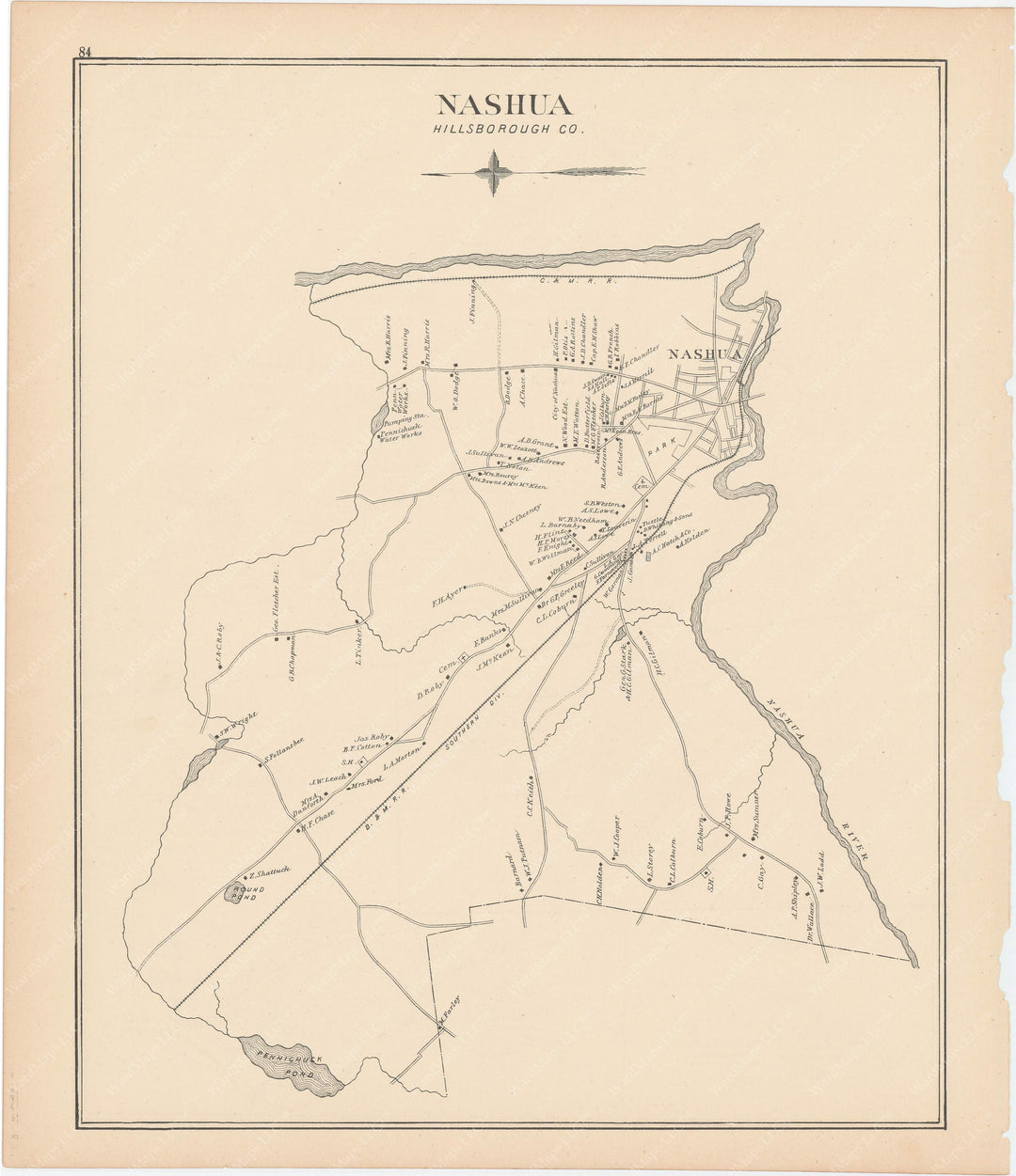 Nashua, New Hampshire 1892