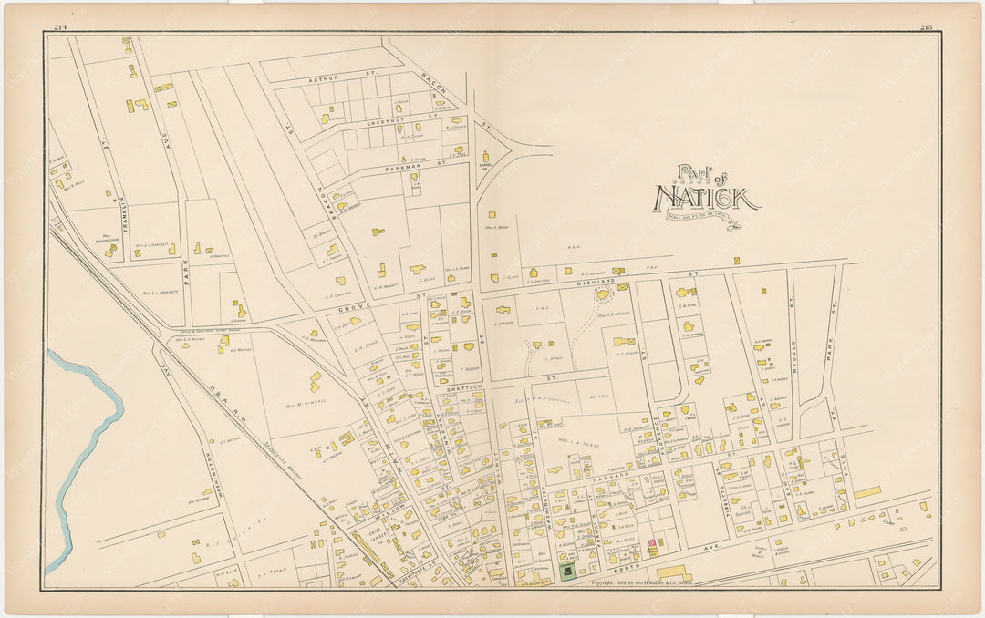 Natick, Massachusetts 1889