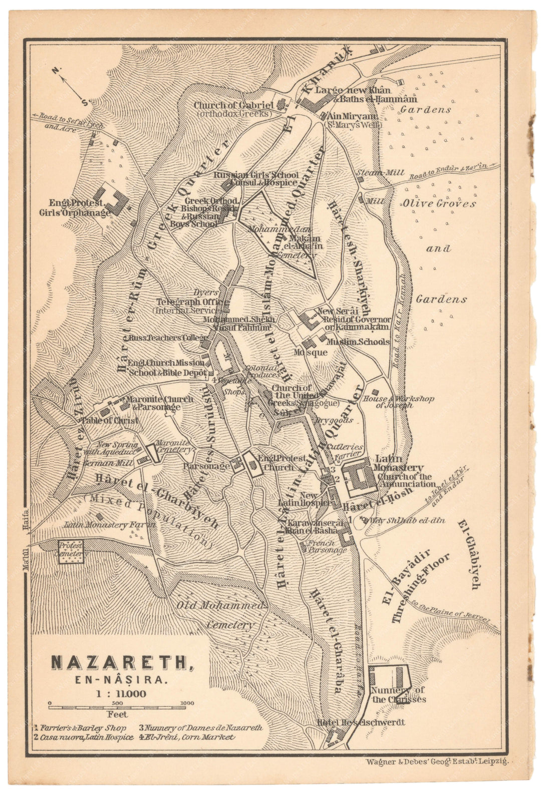 Nazareth, Palestine 1898