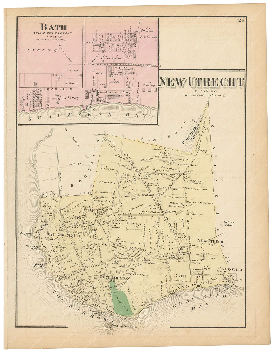 New Utrecht, New York 1873