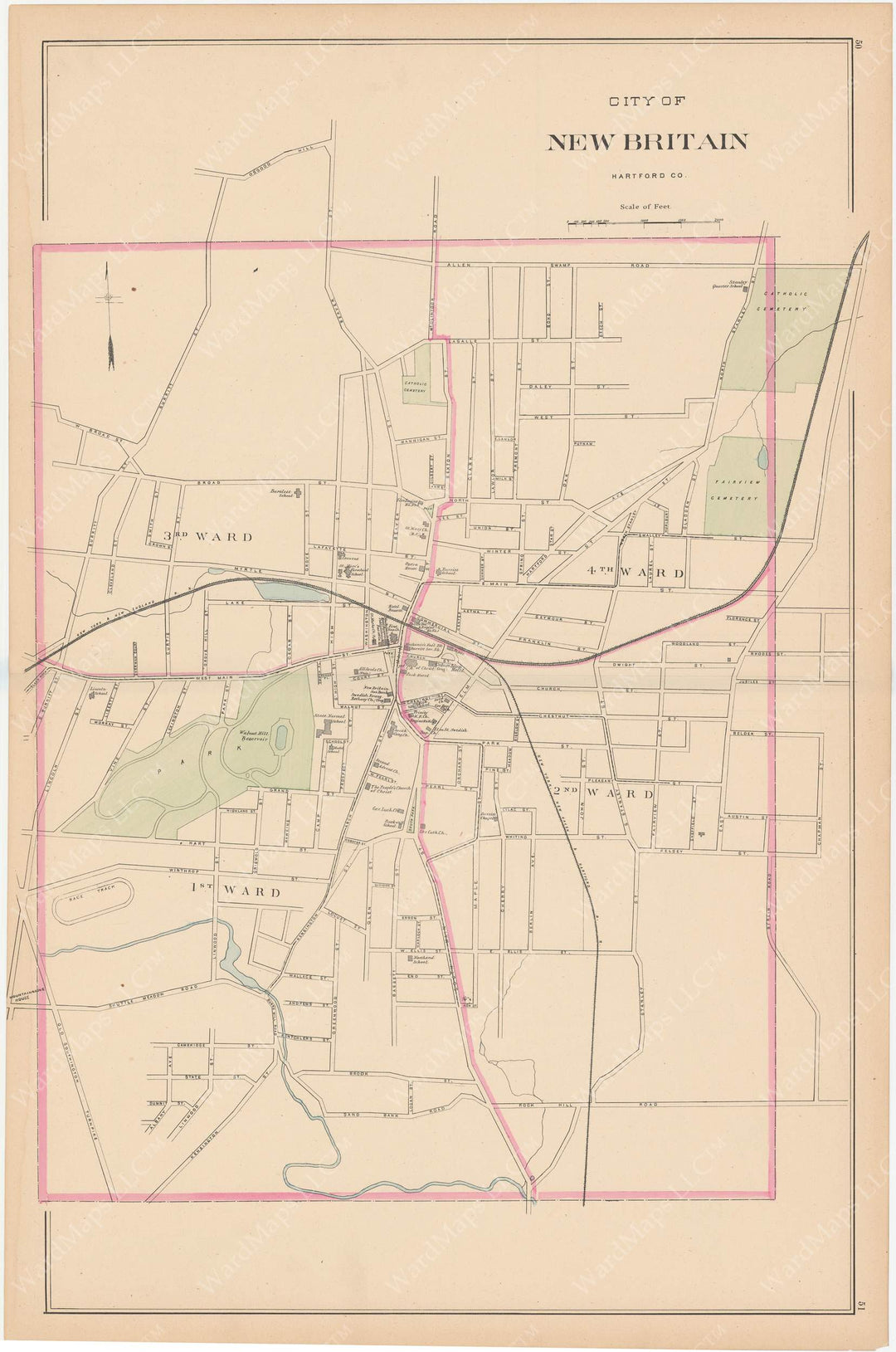 New Britain, Connecticut 1893