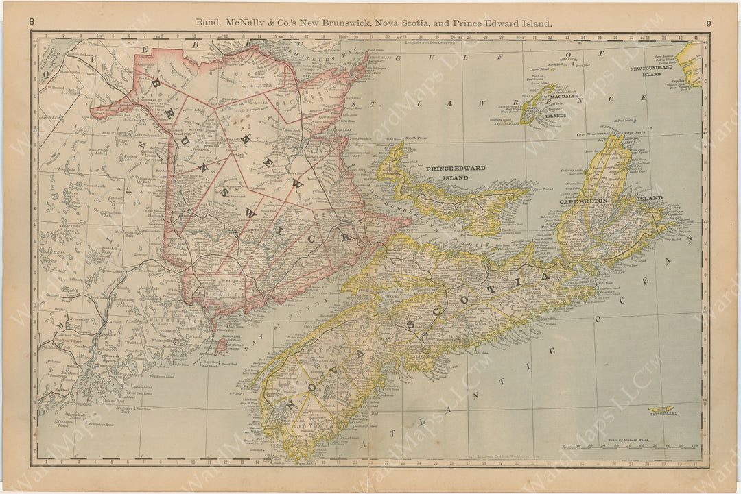 New Brunswick, Nova Scotia, and Prince Edward Island 1877