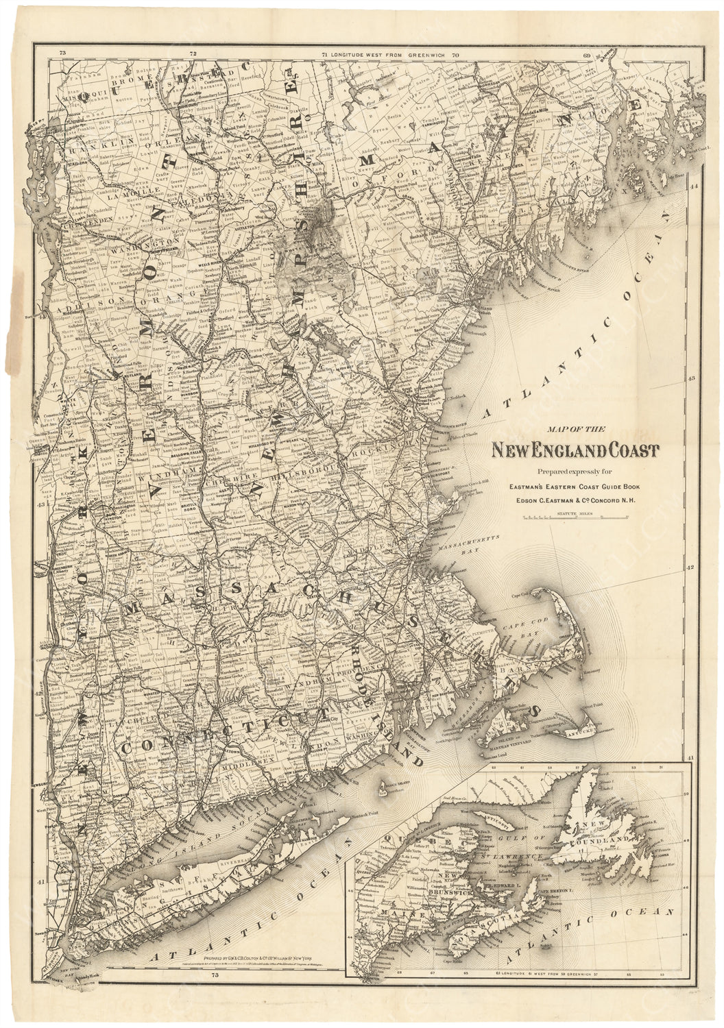 New England Coast 1871