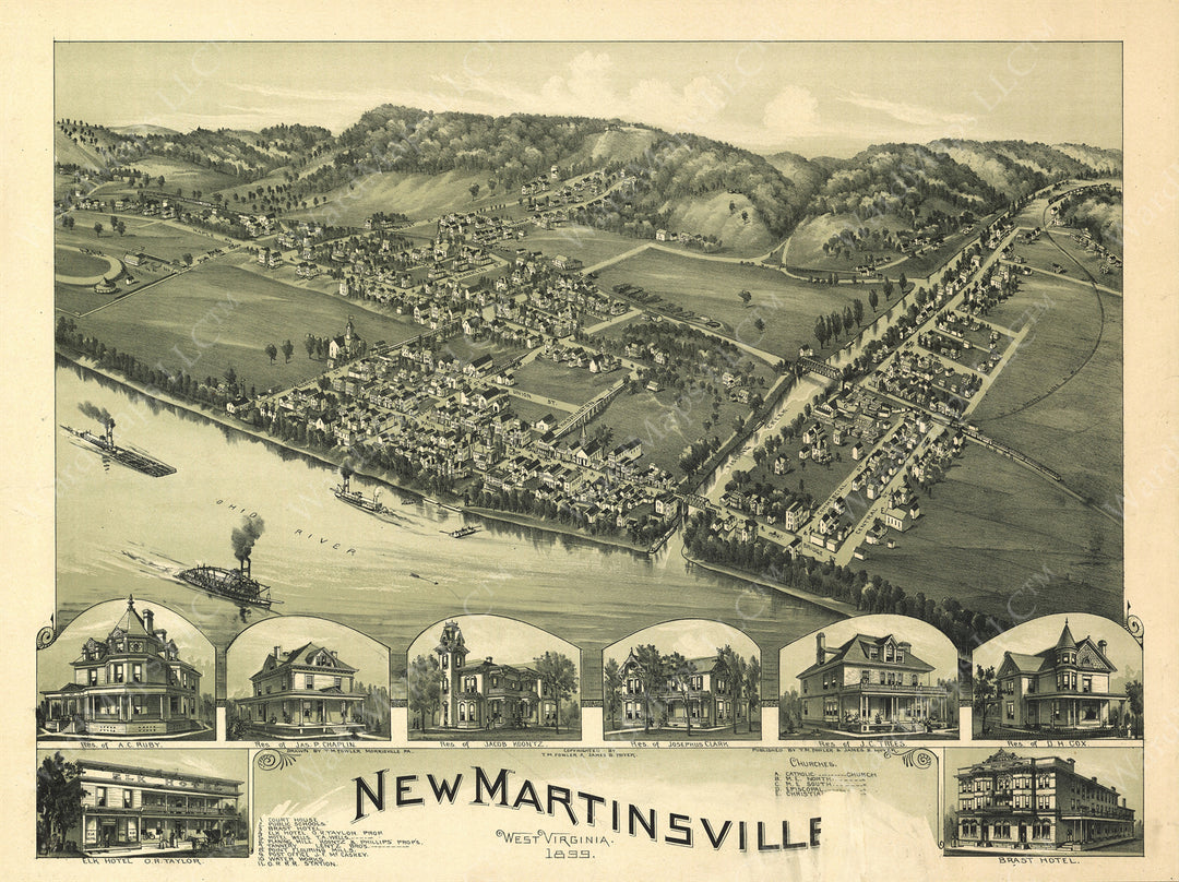 New Martinsville, West Virginia 1899