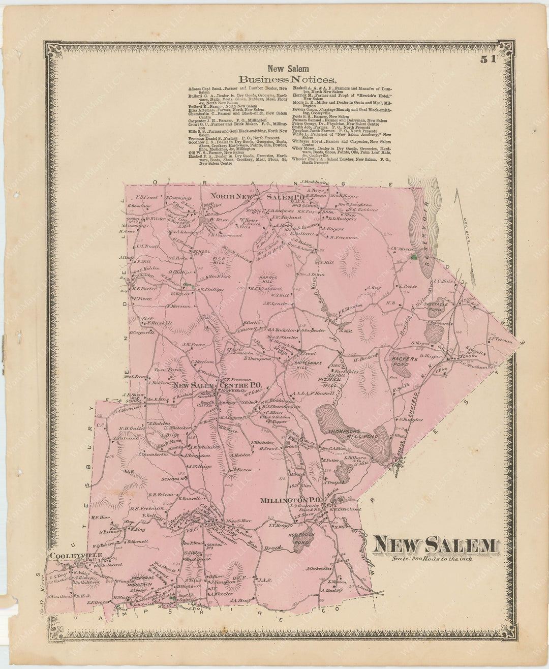 New Salem, Massachusetts 1871