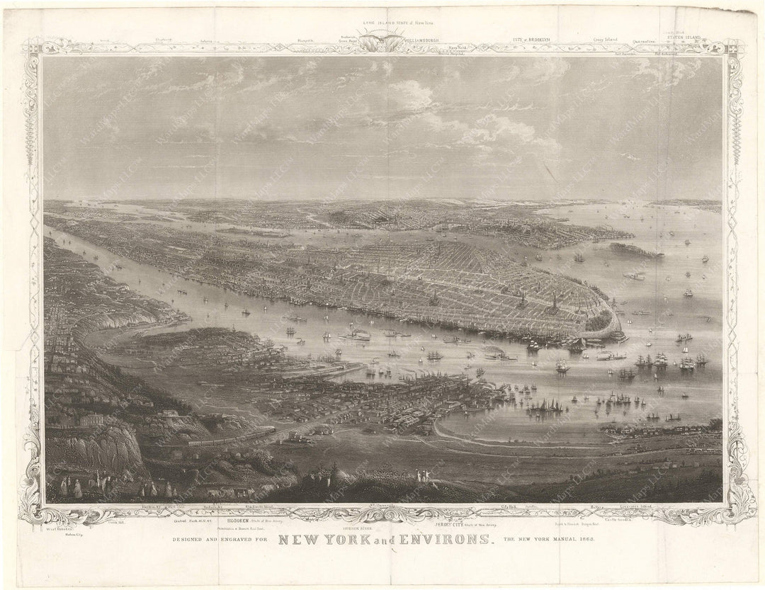 New York, New York 1868