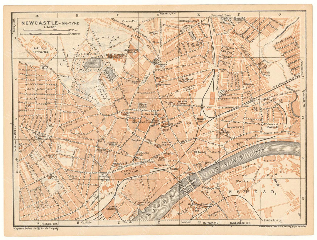 Newcastle Upon Tyne, England 1927