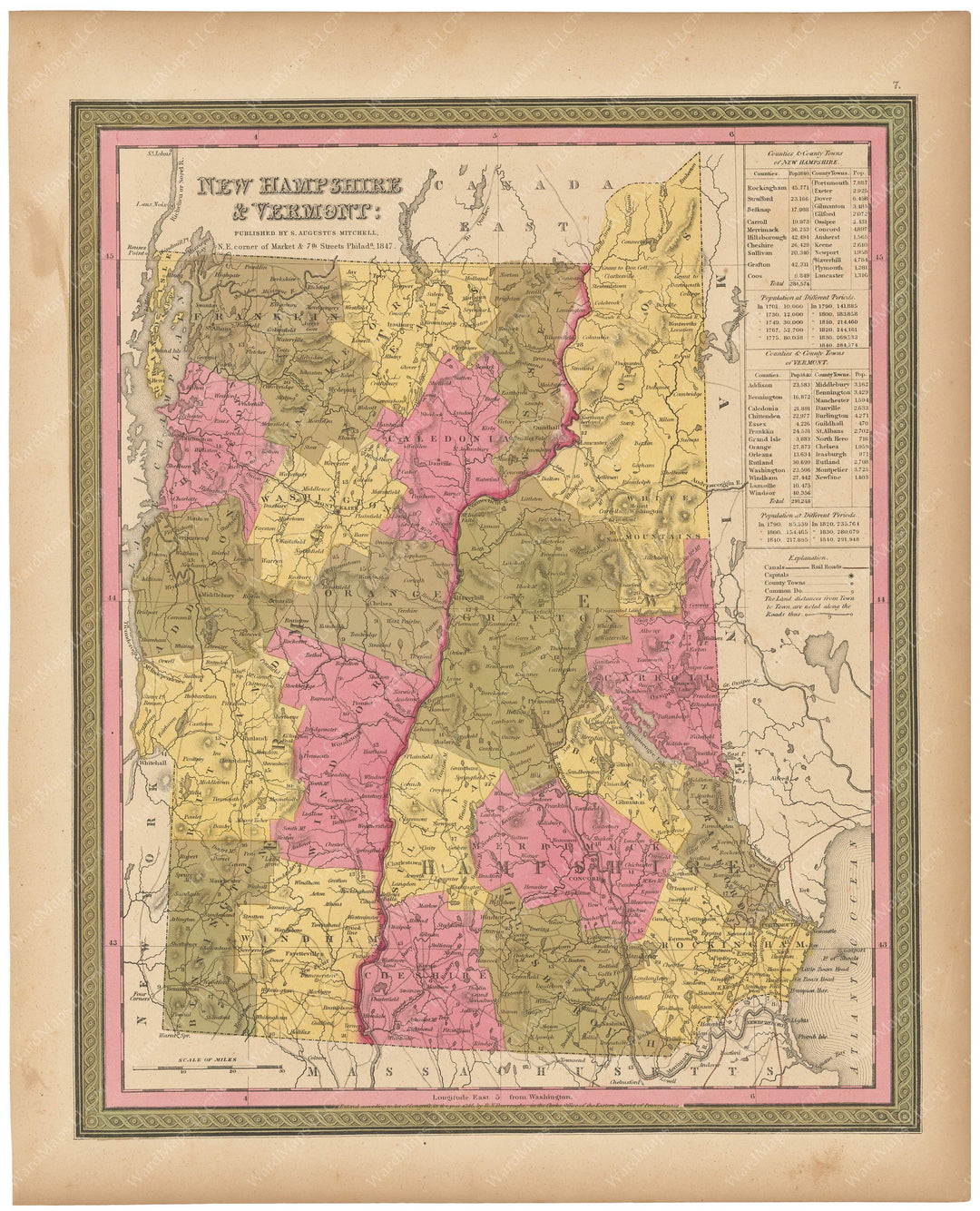 New Hampshire and Vermont 1847