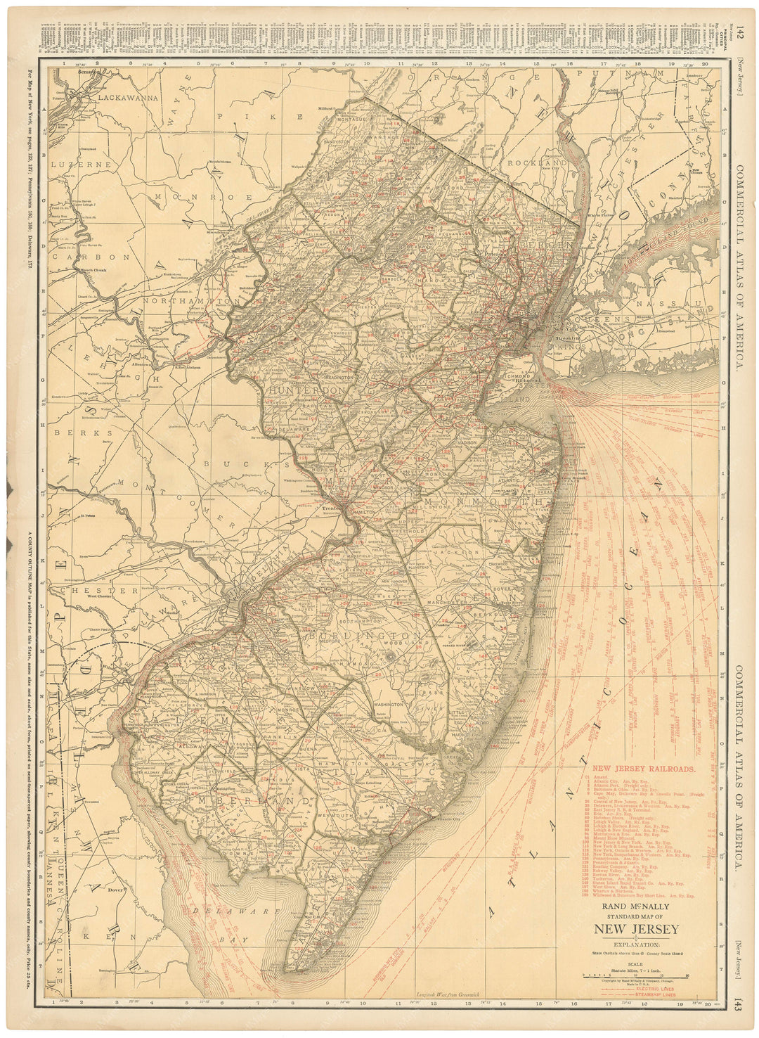 1925 Map New Jersey 1925 – WardMaps LLC
