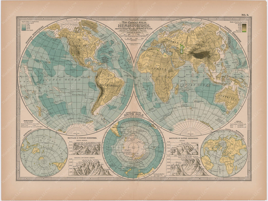 World Hemispheres 1897