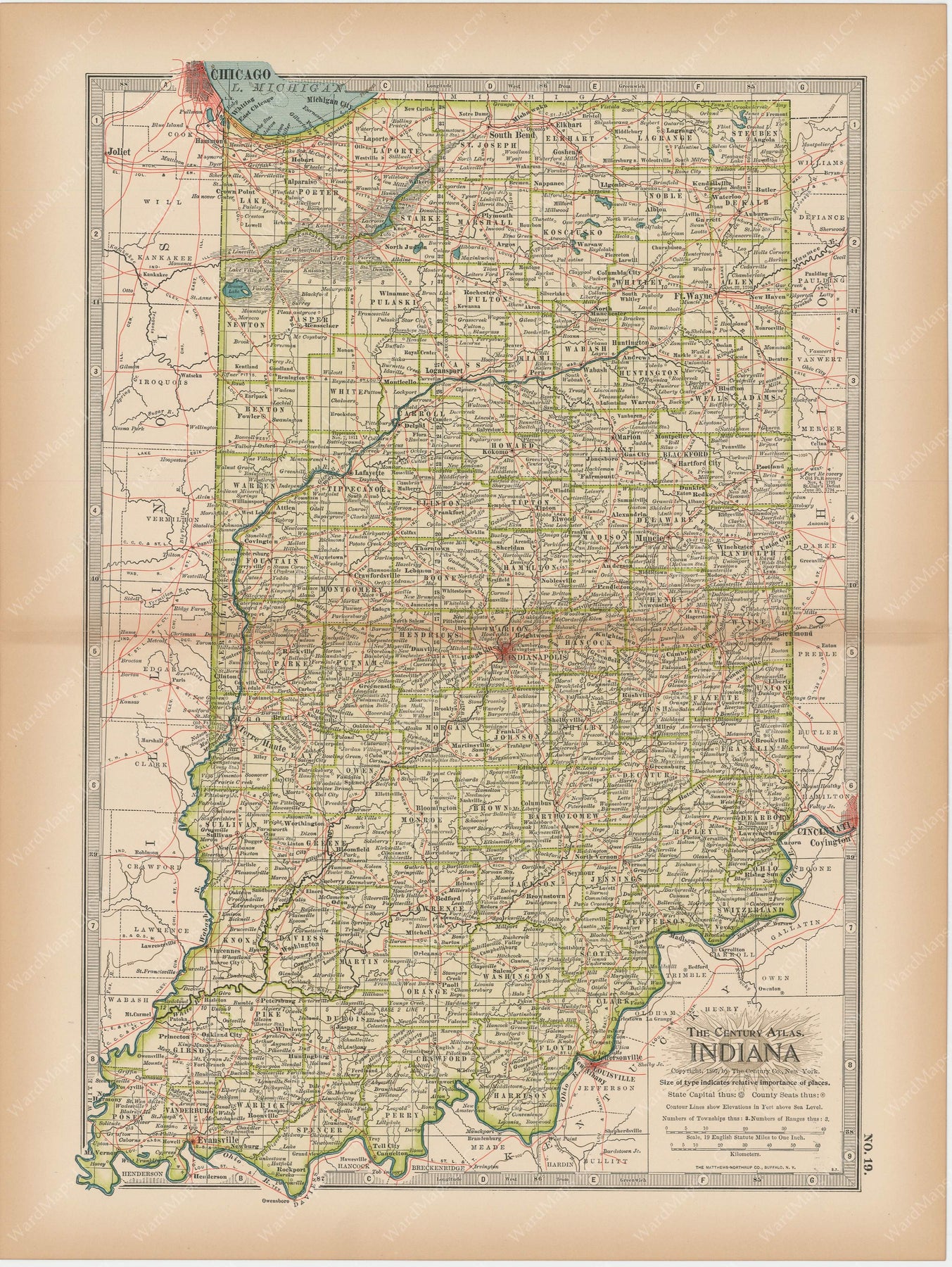 Indiana 1897 – WardMaps LLC