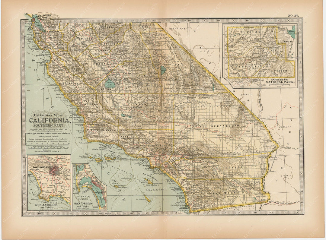 California: Southern Part 1897