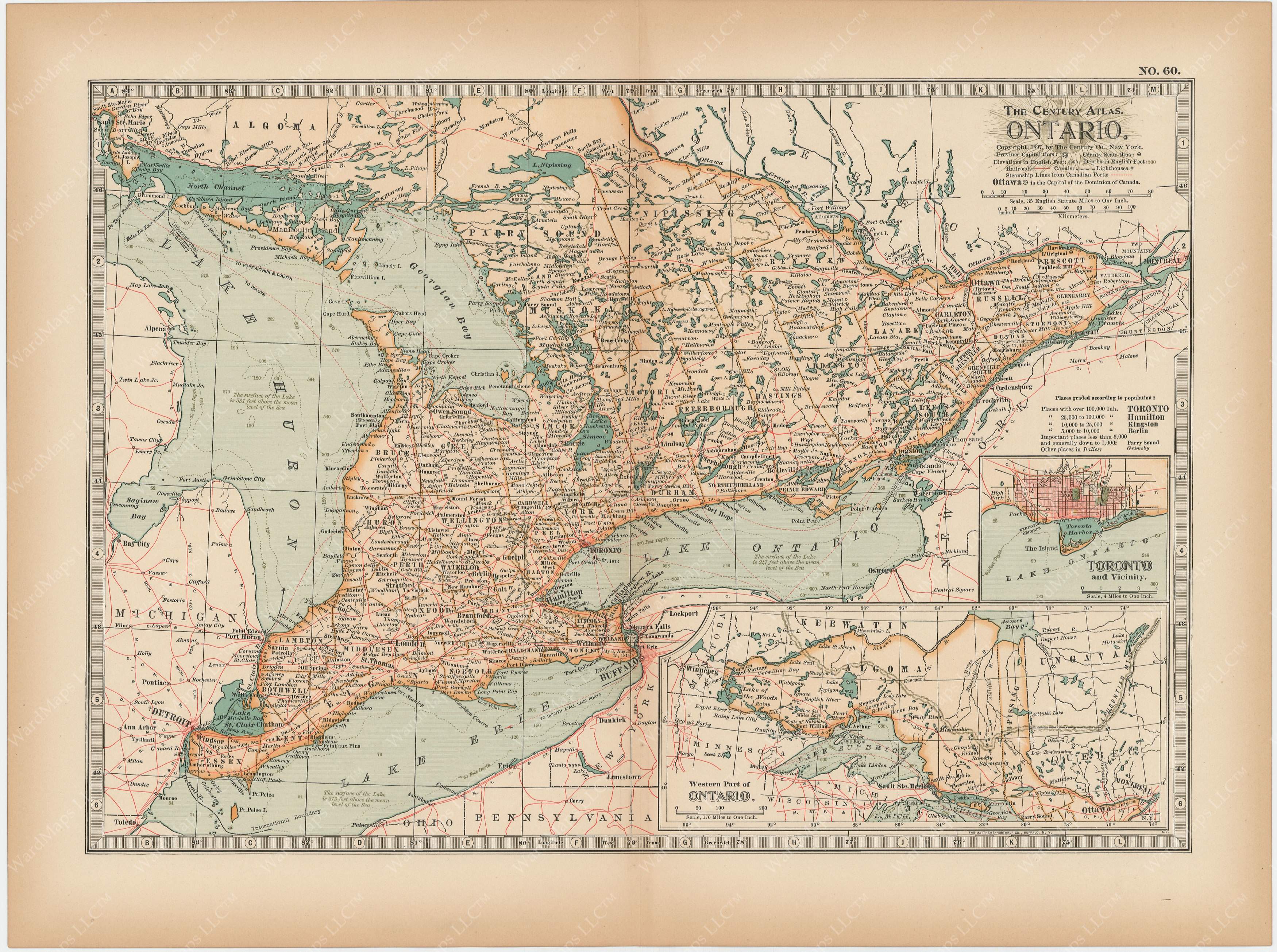 Ontario 1897 WardMaps LLC