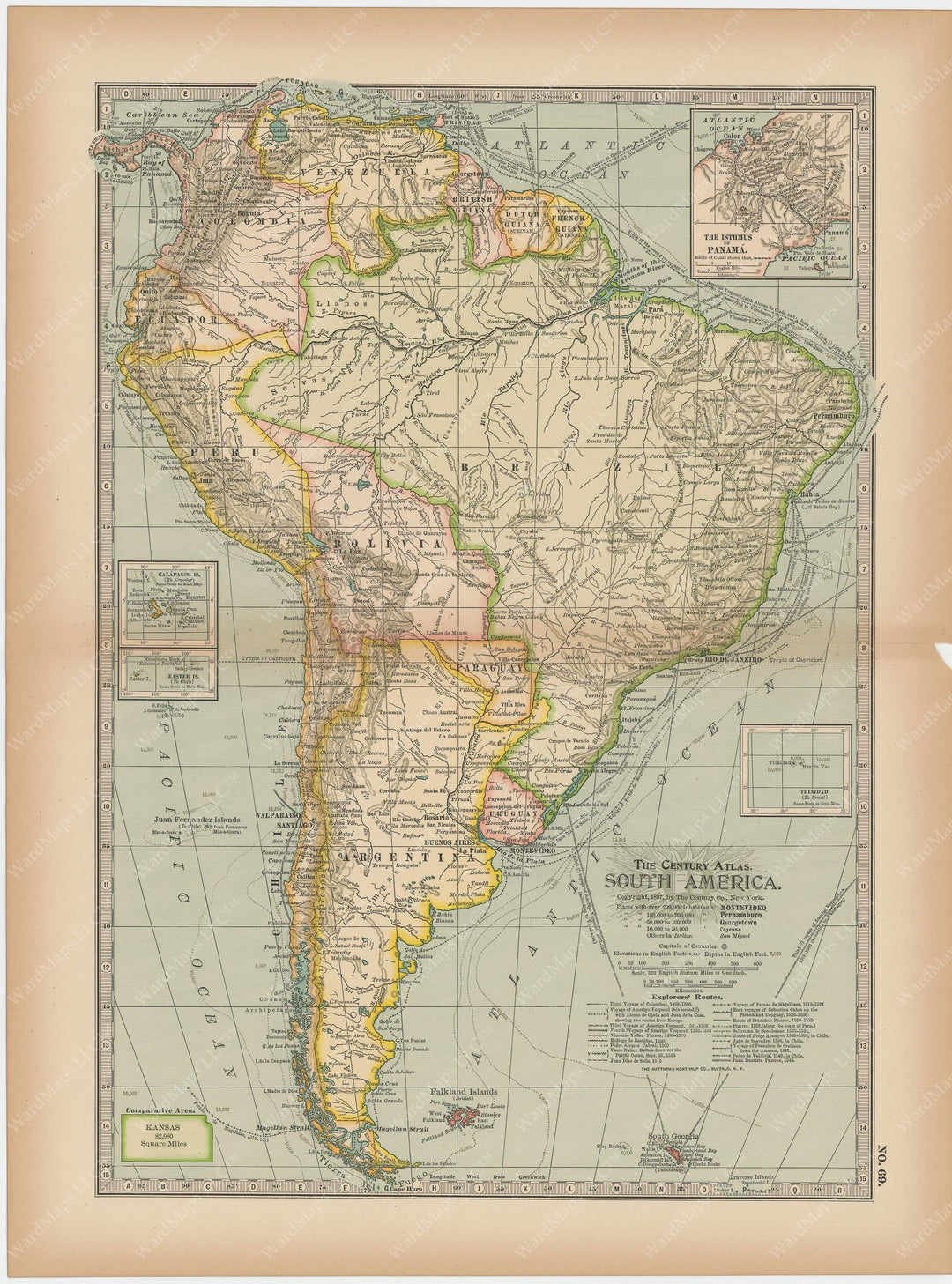 South America 1897