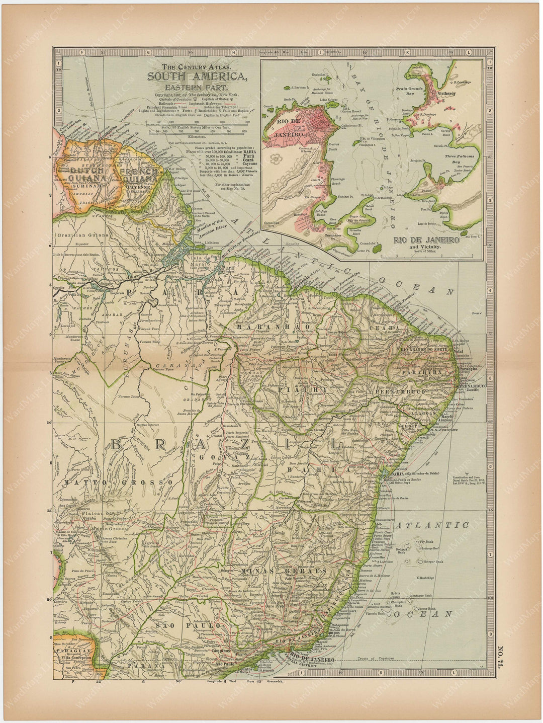 South America: Northeastern Part 1897