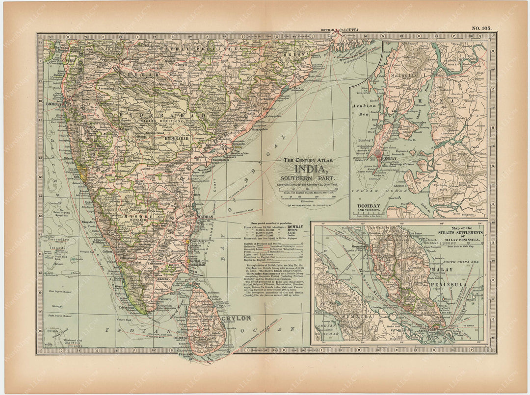 India: Southern Part 1897