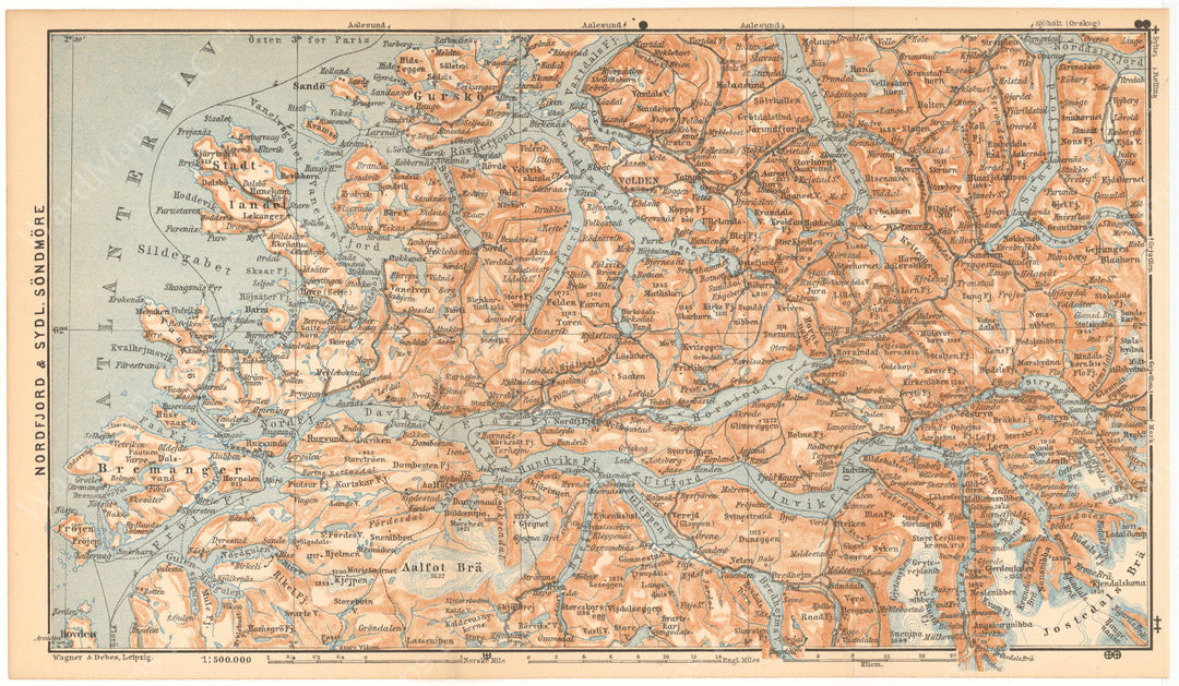 South Sondemore and Nordfjord, Norway 1898