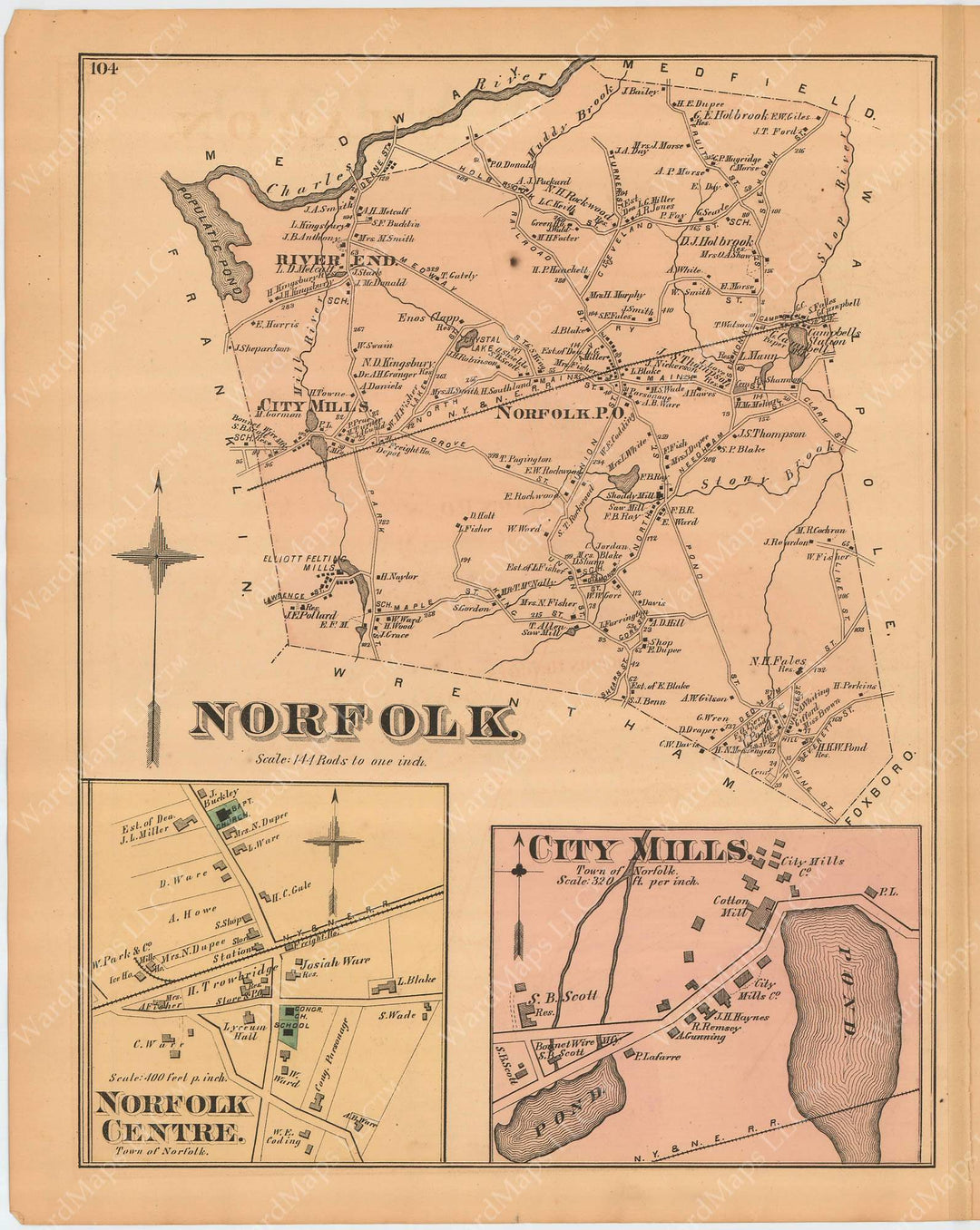 Norfolk, Massachusetts 1876