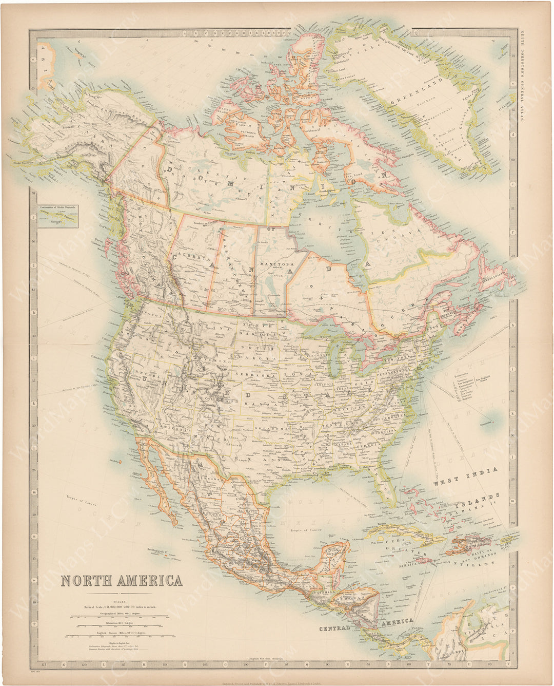 North America 1913