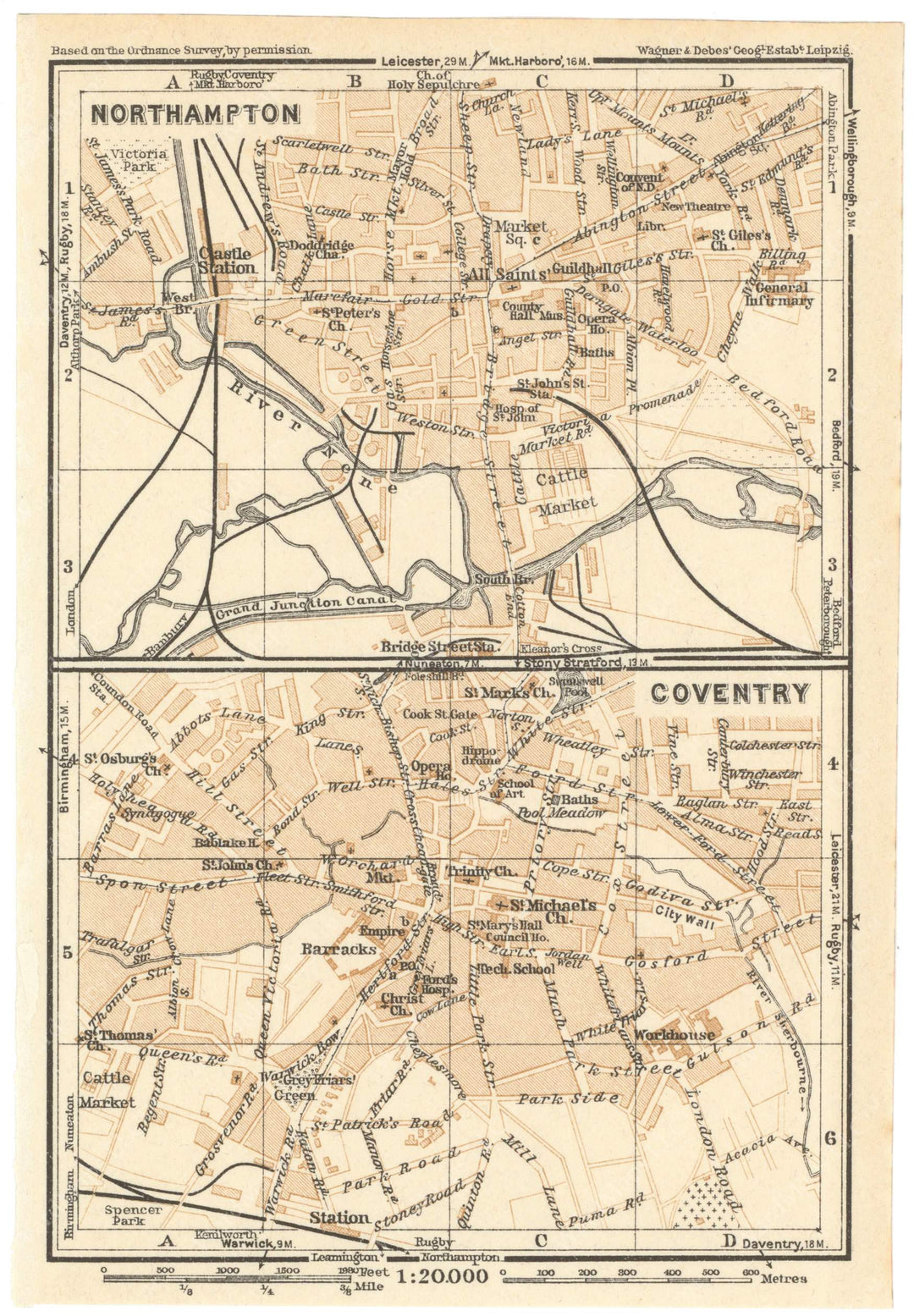 Coventry and Northampton, England 1937