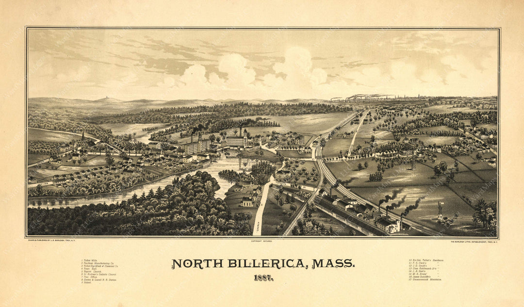 Billerica: North Billerica, Massachusetts 1887