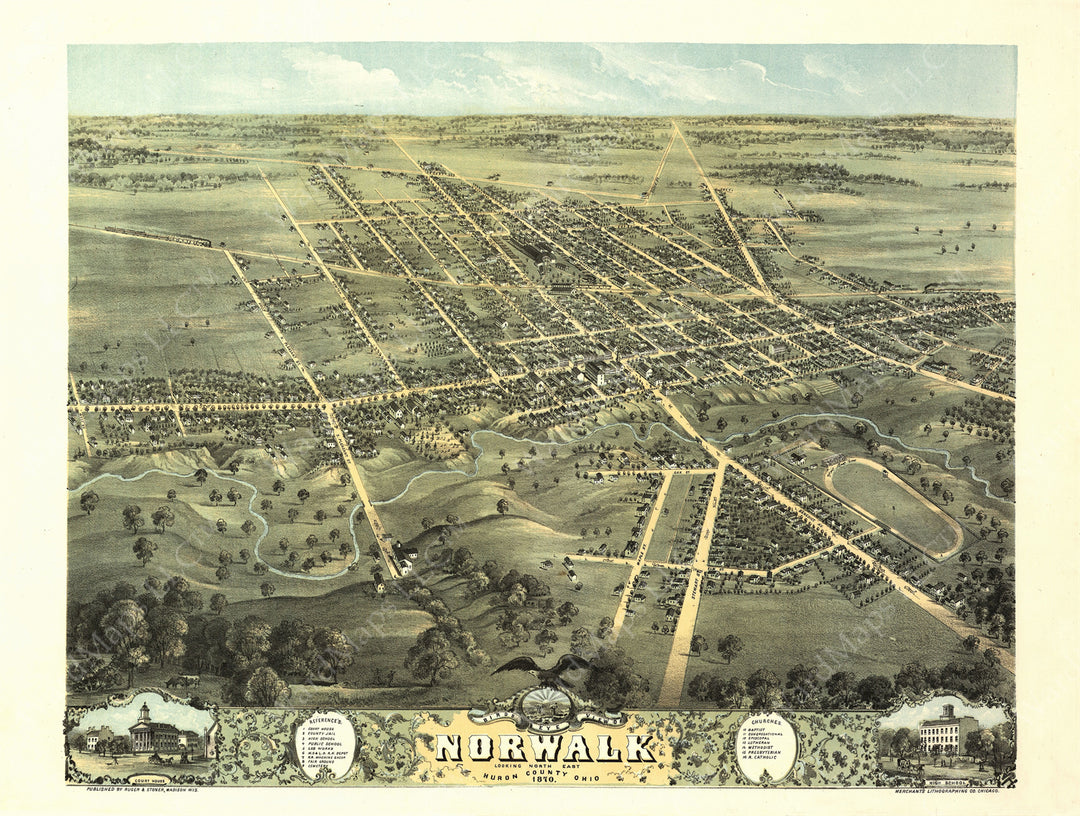 Norwalk, Ohio 1870