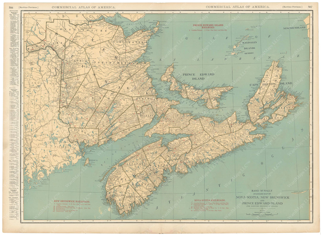 New Brunswick, Nova Scotia, and Prince Edward Island 1925