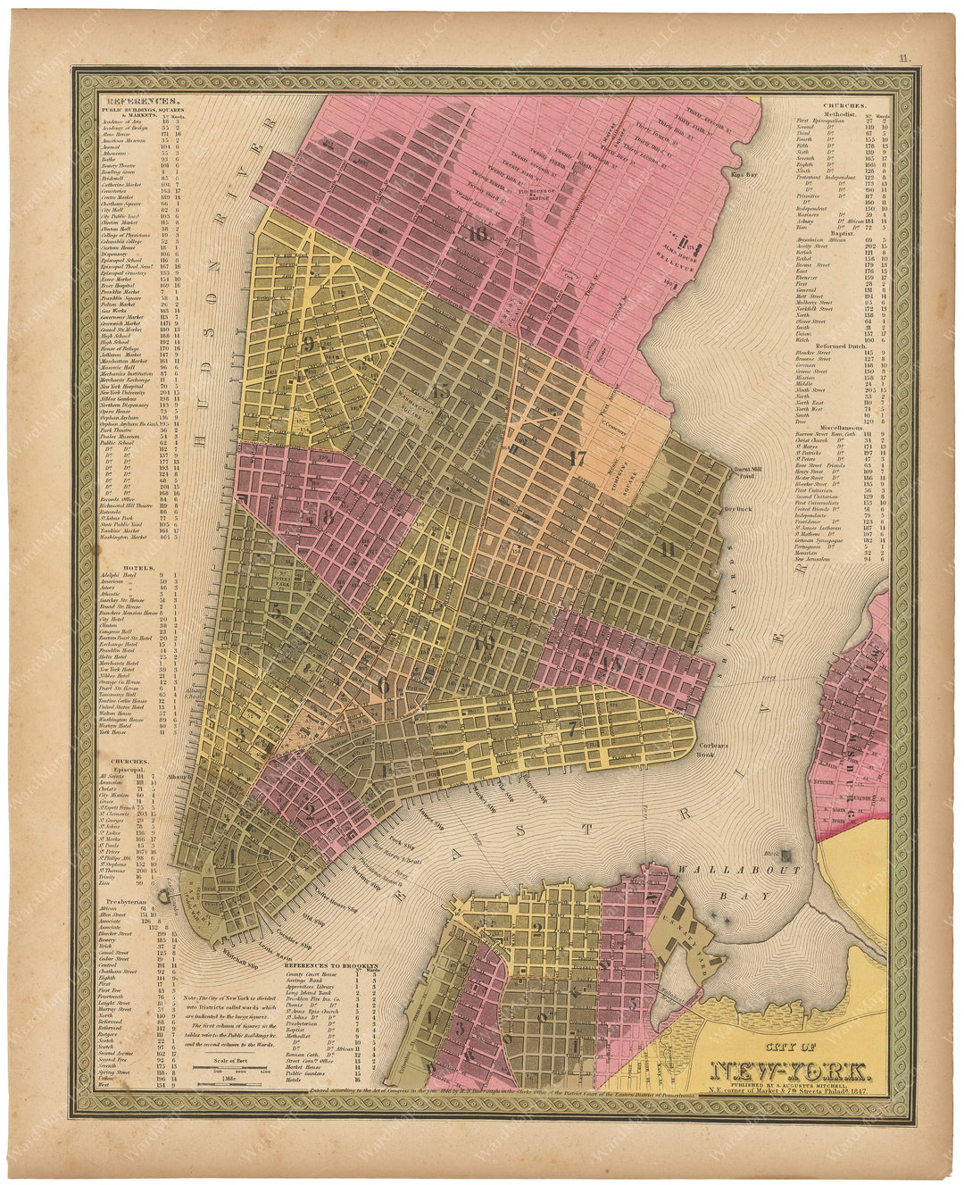 New York City, New York 1847