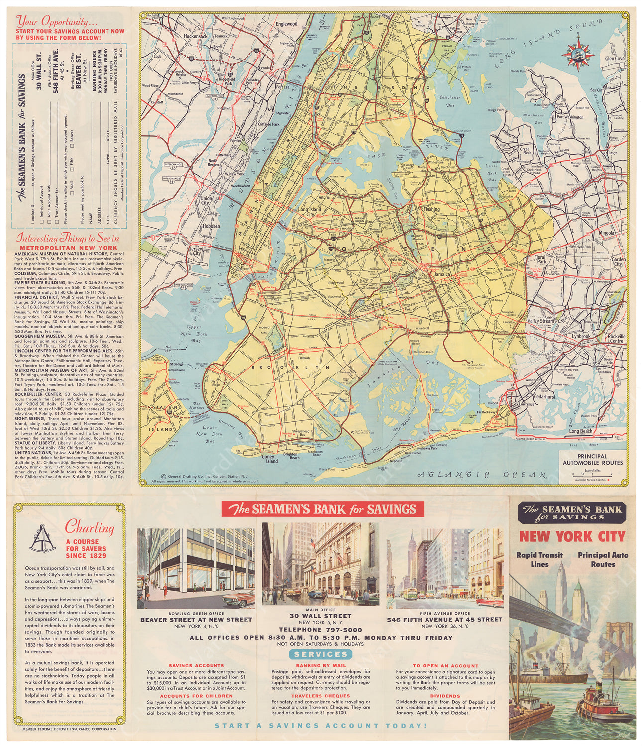 New York City Subway Map 1962 – WardMaps LLC