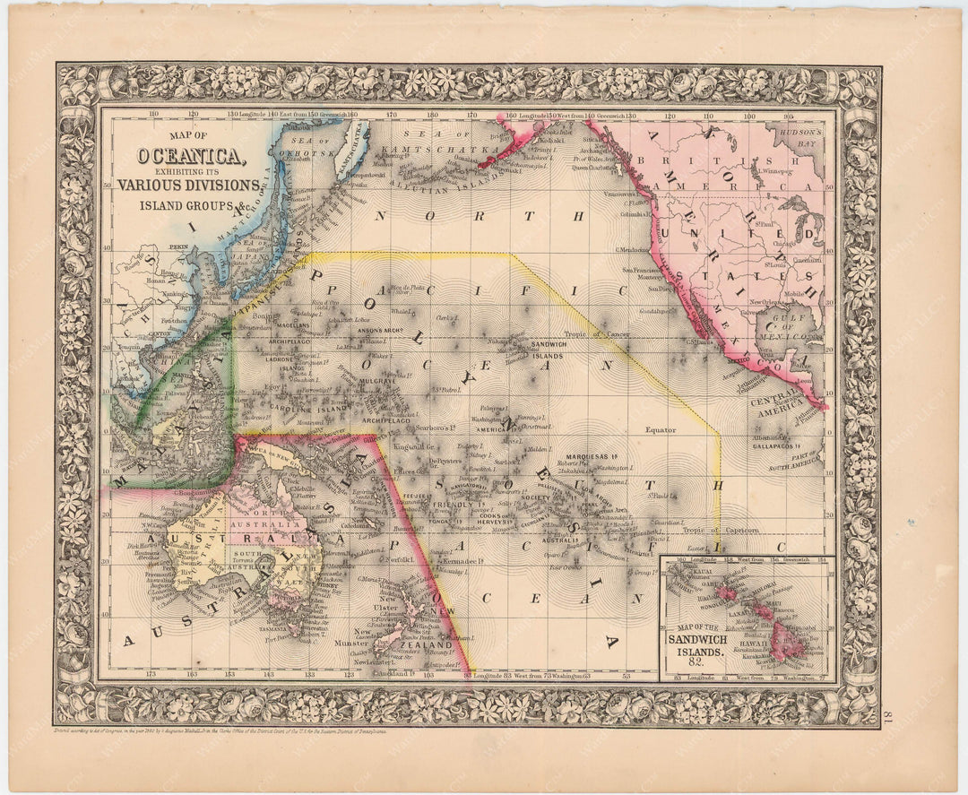 Oceania 1864