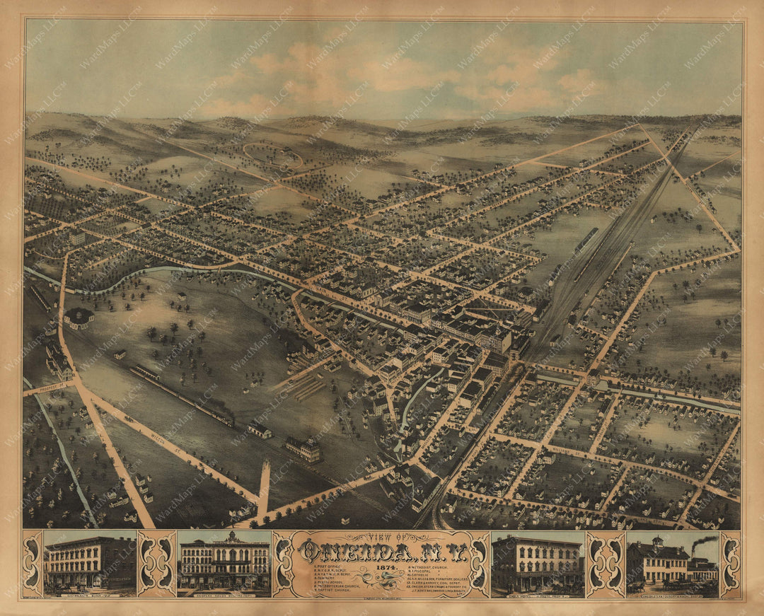 Oneida, New York 1874