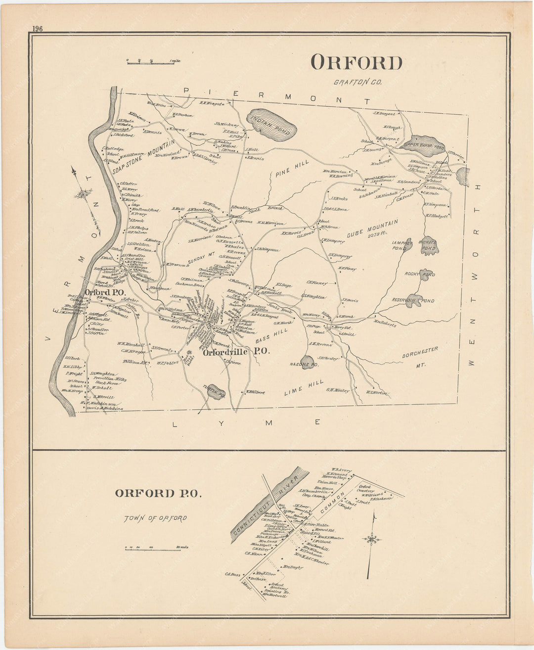 Orford, New Hampshire 1892