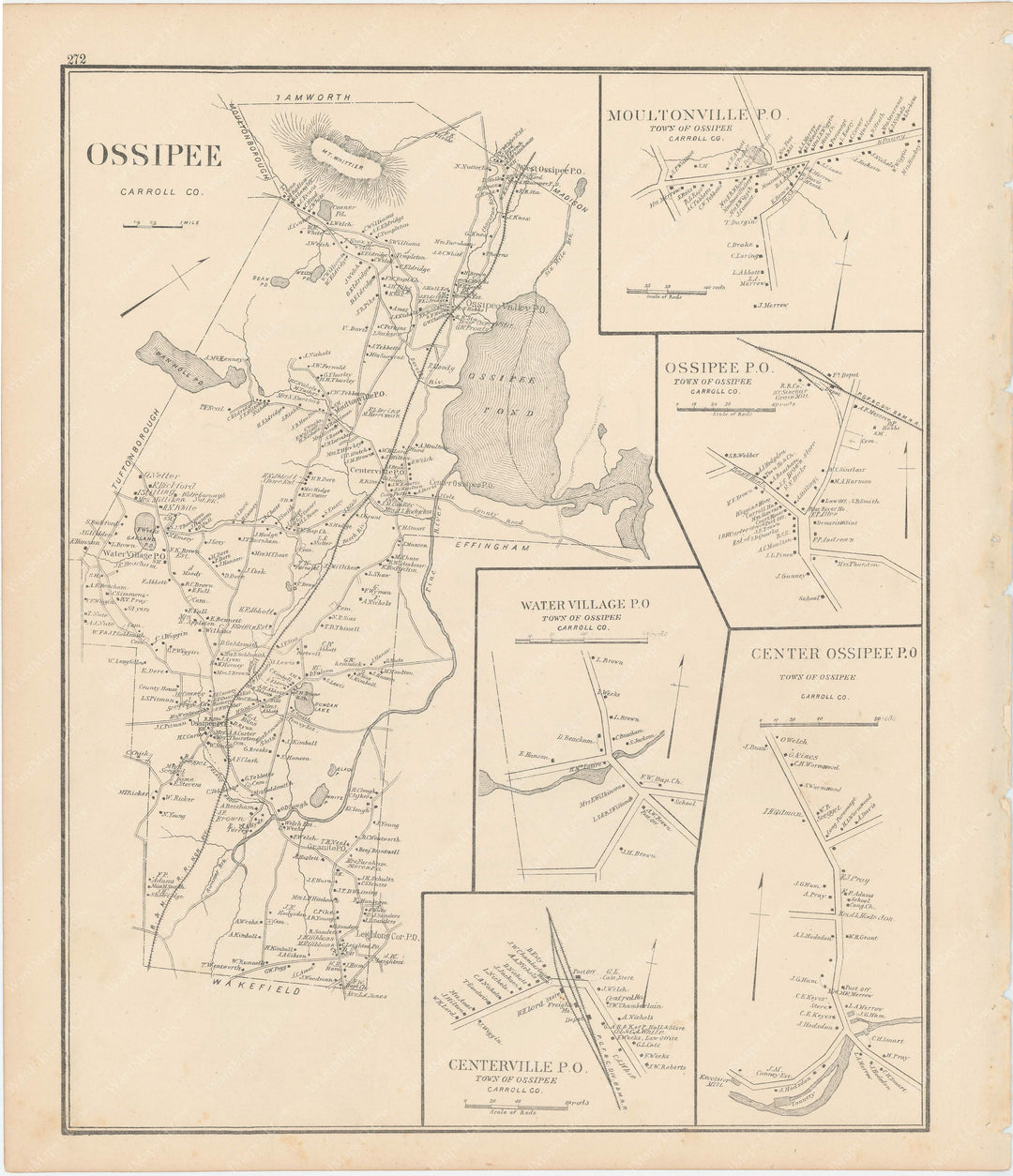 Ossipee, New Hampshire 1892