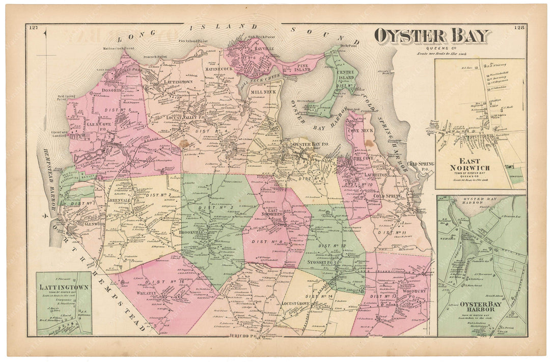 Oyster Bay North, New York 1873