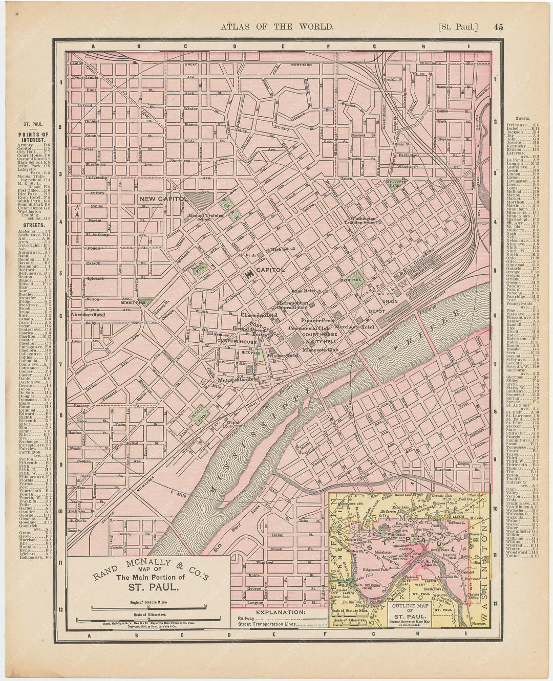 Saint Paul, Minnesota 1900