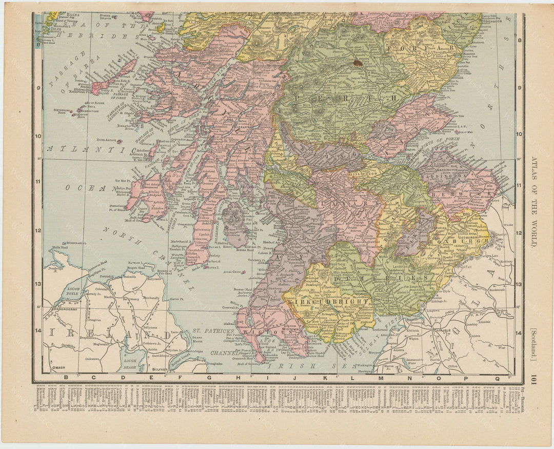 Scotland (South Part) 1900