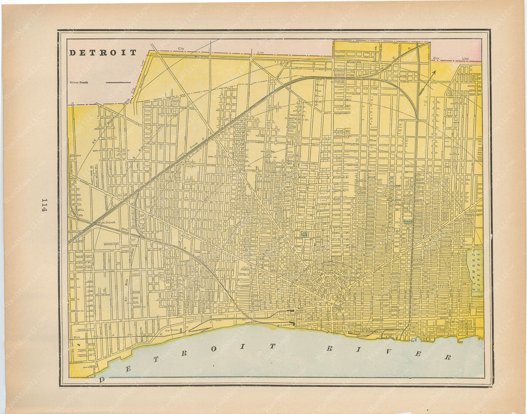 Detroit, Michigan 1894